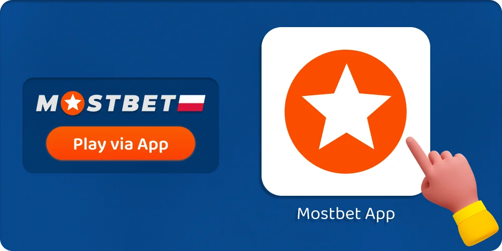 Graj w gry kasynowe i obstawiaj zakłady dzięki aplikacji Mostbet